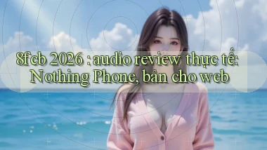 8fcb 2026 audio review thực tế Nothing Phone, bản cho web