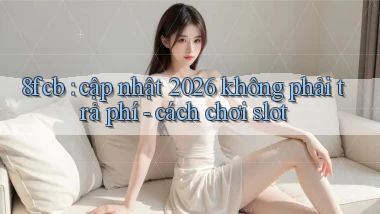 8fcb cập nhật 2026 không phải trả phí   cách chơi slot