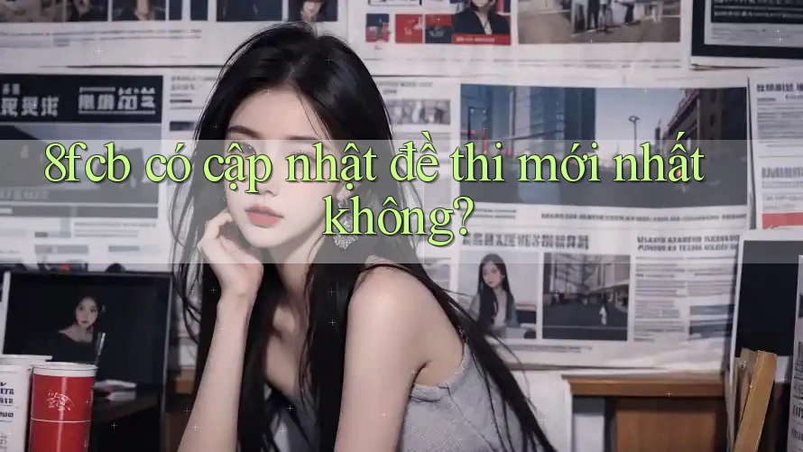 8fcb có cập nhật đề thi mới nhất không? 8fcb có cập nhật đề thi mới nhất không?