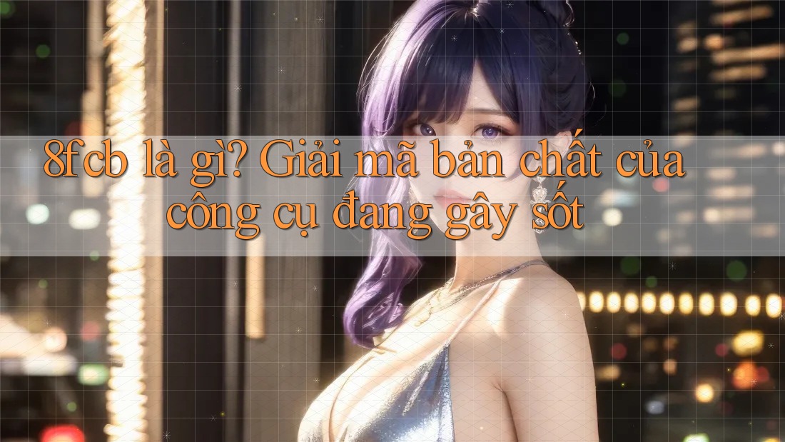 8fcb là gì? Giải mã bản chất của công cụ đang gây sốt 8fcb là gì? Giải mã bản chất của công cụ đang gây sốt