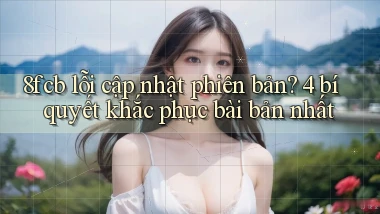 8fcb lỗi cập nhật phiên bản 4 bí quyết khắc phục bài bản nhất
