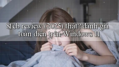 8fcb review (2025) thật đánh giá toàn diện trên Windows 11