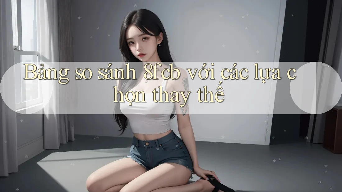 Bảng so sánh 8fcb với các lựa chọn thay thế Bảng so sánh 8fcb với các lựa chọn thay thế