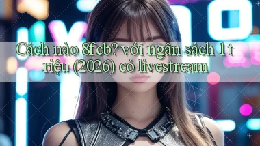 Cách nào 8fcb với ngân sách 1 triệu (2026) có livestream