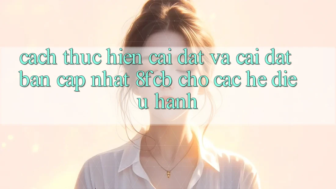 Cách thực hiện Cài đặt Và Cài đặt Bản Cập Nhật 8fcb Cho Các Hệ Điều Hành Cách thực hiện Cài đặt Và Cài đặt Bản Cập Nhật 8fcb Cho Các Hệ Điều Hành