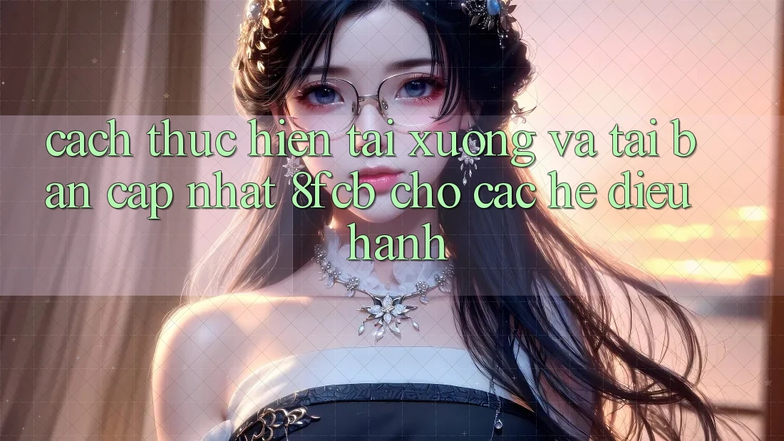 Cách thực hiện Tải xuống Và Tải Bản Cập Nhật 8fcb Cho Các Hệ Điều Hành Cách thực hiện Tải xuống Và Tải Bản Cập Nhật 8fcb Cho Các Hệ Điều Hành