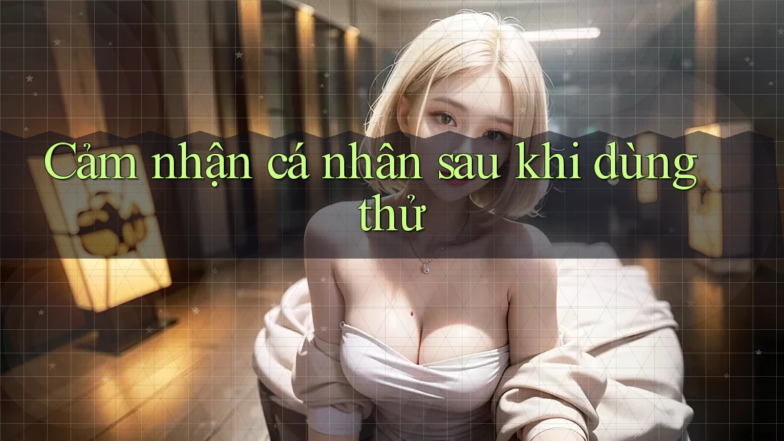 Cảm nhận cá nhân sau khi dùng thử Cảm nhận cá nhân sau khi dùng thử