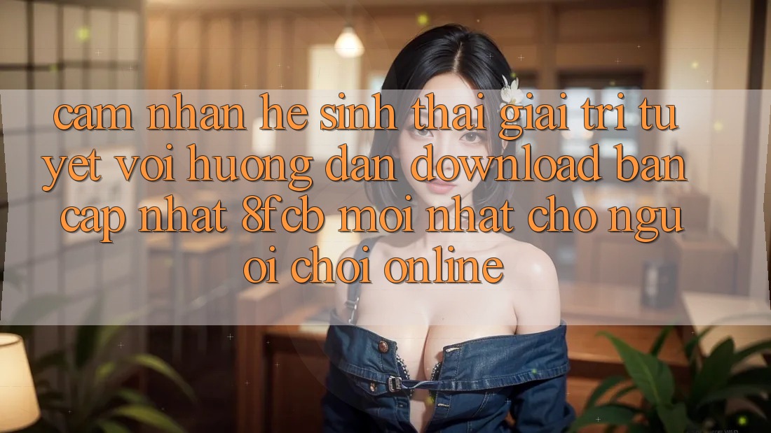 Cảm nhận Hệ Sinh Thái Giải Trí Tuyệt vời: Hướng Dẫn Download Bản Cập Nhật 8fcb Mới Nhất Cho Người Chơi Online Cảm nhận Hệ Sinh Thái Giải Trí Tuyệt vời: Hướng Dẫn Download Bản Cập Nhật 8fcb Mới Nhất Cho Người Chơi Online