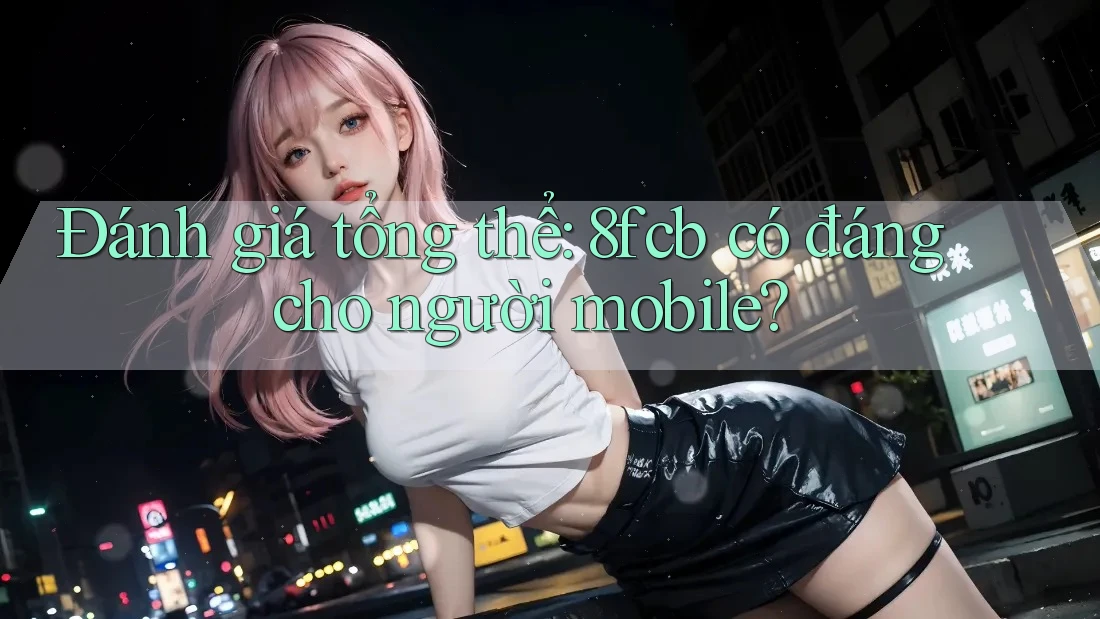 Đánh giá tổng thể: 8fcb có đáng cho người mobile? Đánh giá tổng thể: 8fcb có đáng cho người mobile?