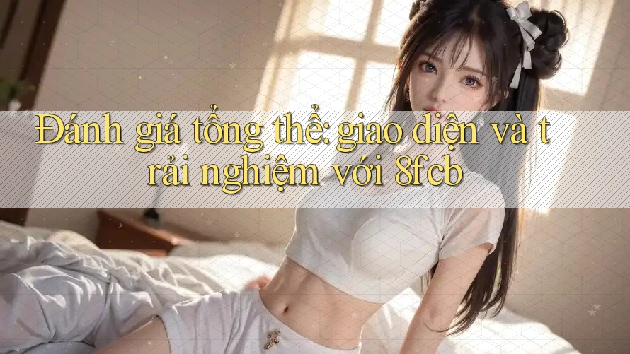 Đánh giá tổng thể: giao diện và trải nghiệm với 8fcb Đánh giá tổng thể: giao diện và trải nghiệm với 8fcb