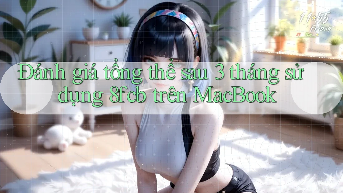Đánh giá tổng thể sau 3 tháng sử dụng 8fcb trên MacBook Đánh giá tổng thể sau 3 tháng sử dụng 8fcb trên MacBook