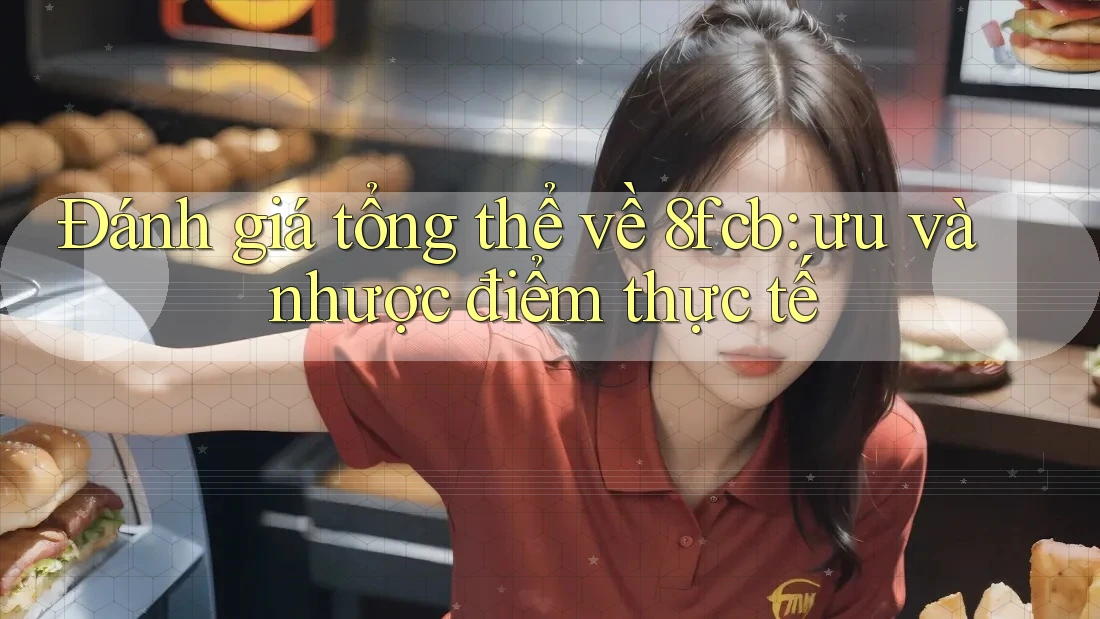 Đánh giá tổng thể về 8fcb: ưu và nhược điểm thực tế Đánh giá tổng thể về 8fcb: ưu và nhược điểm thực tế