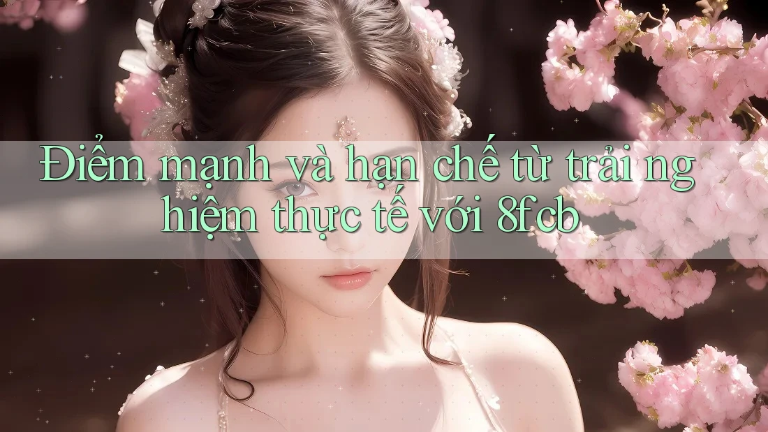 Điểm mạnh và hạn chế từ trải nghiệm thực tế với 8fcb Điểm mạnh và hạn chế từ trải nghiệm thực tế với 8fcb