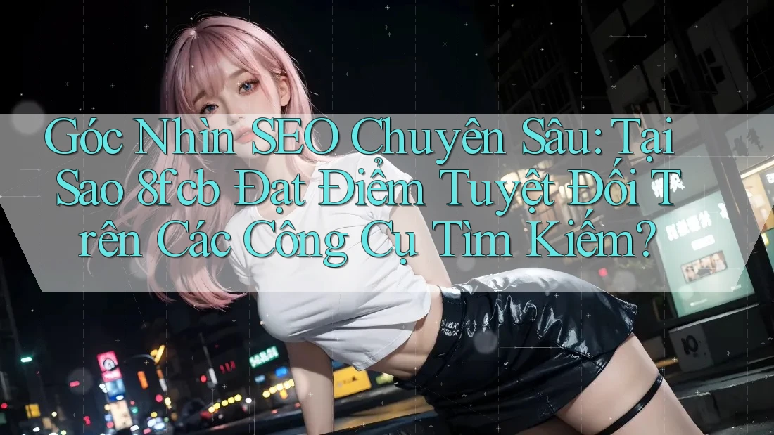 Góc Nhìn SEO Chuyên Sâu: Tại Sao 8fcb Đạt Điểm Tuyệt Đối Trên Các Công Cụ Tìm Kiếm? Góc Nhìn SEO Chuyên Sâu: Tại Sao 8fcb Đạt Điểm Tuyệt Đối Trên Các Công Cụ Tìm Kiếm?