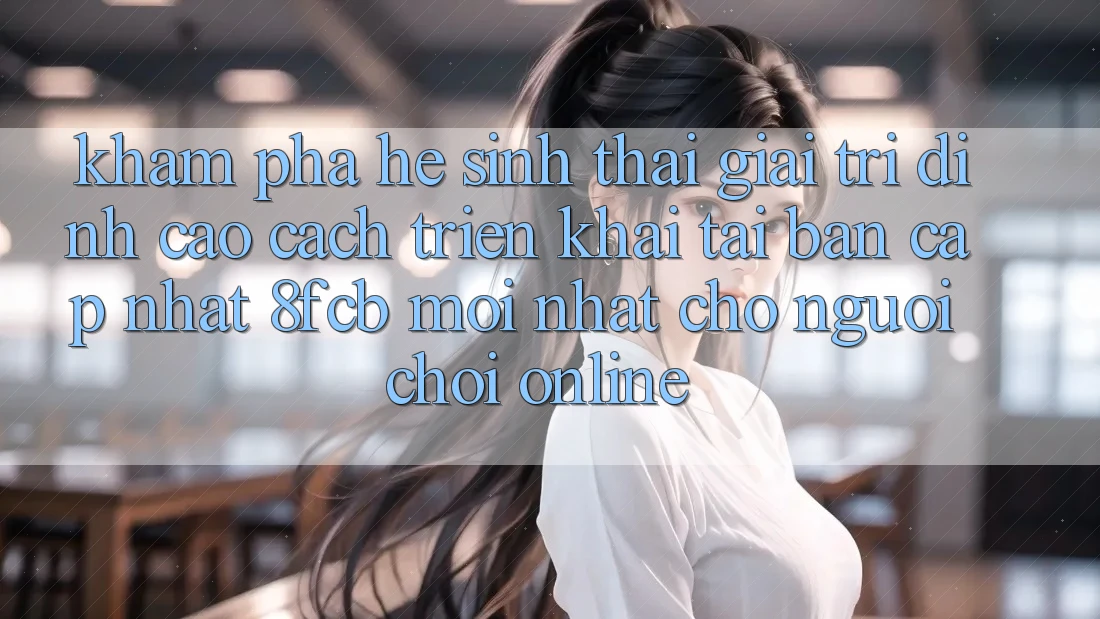 Khám phá Hệ Sinh Thái Giải Trí Đỉnh Cao: Cách triển khai Tải Bản Cập Nhật 8fcb Mới Nhất Cho Người Chơi Online