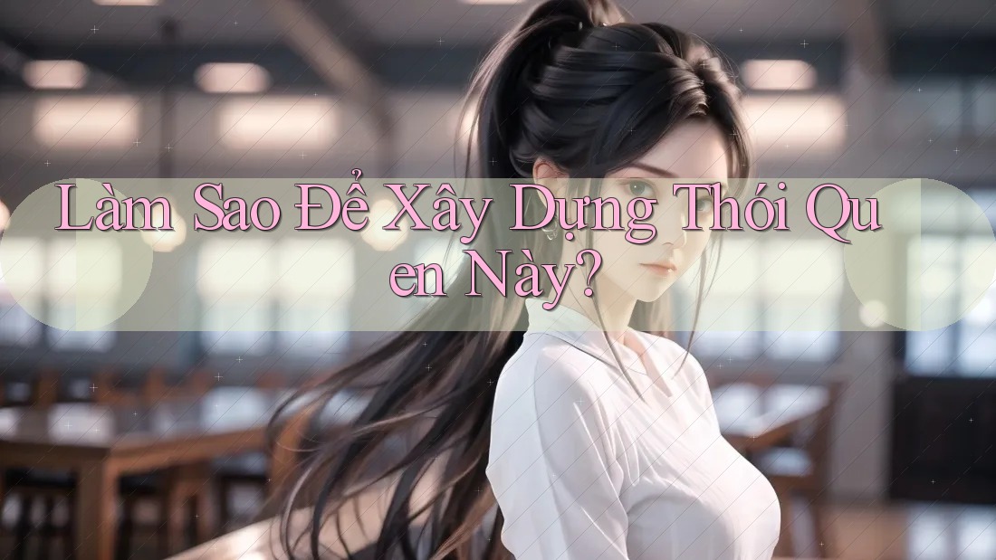 Làm Sao Để Xây Dựng Thói Quen Này?