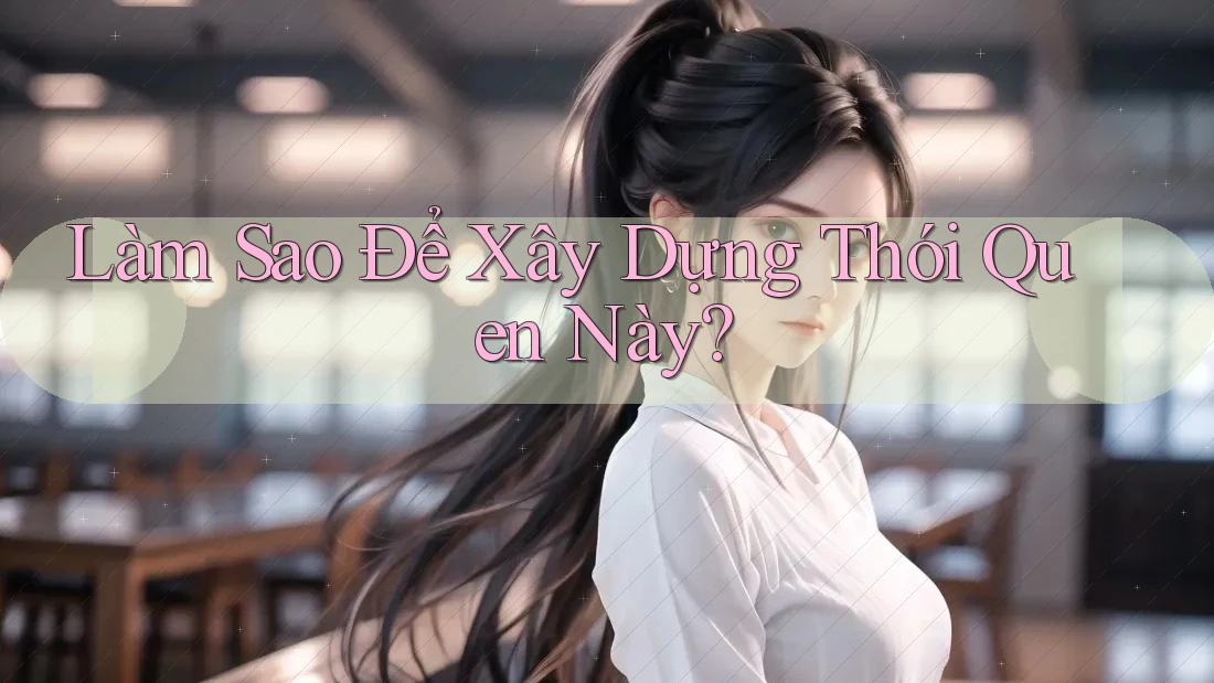 Làm Sao Để Xây Dựng Thói Quen Này? Làm Sao Để Xây Dựng Thói Quen Này?