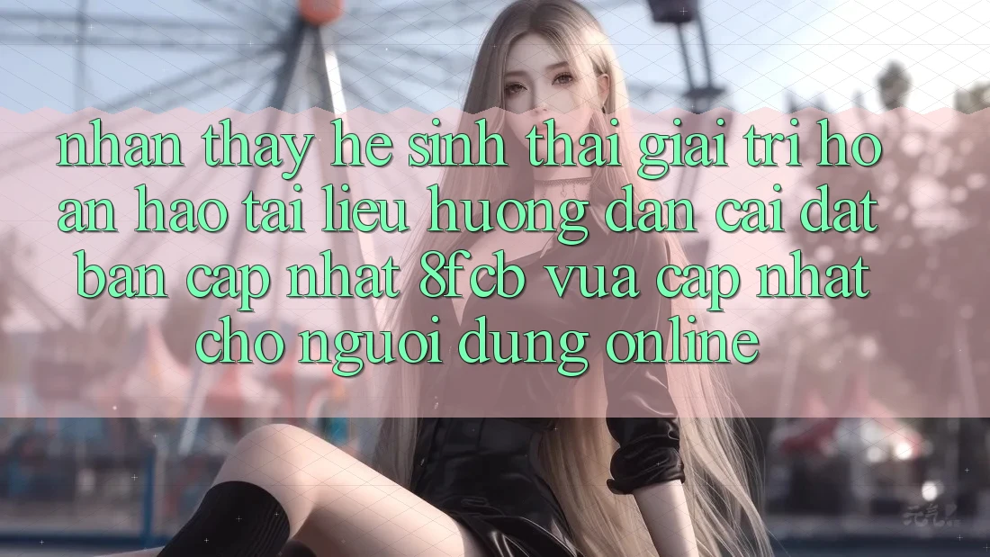 Nhận thấy Hệ Sinh Thái Giải Trí Hoàn hảo: Tài liệu hướng dẫn Cài đặt Bản Cập Nhật 8fcb Vừa cập nhật Cho Người dùng Online Nhận thấy Hệ Sinh Thái Giải Trí Hoàn hảo: Tài liệu hướng dẫn Cài đặt Bản Cập Nhật 8fcb Vừa cập nhật Cho Người dùng Online