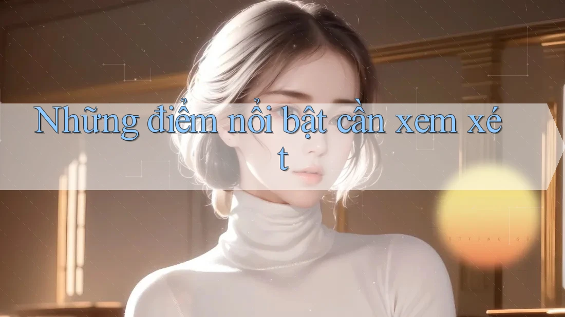 Những điểm nổi bật cần xem xét Những điểm nổi bật cần xem xét