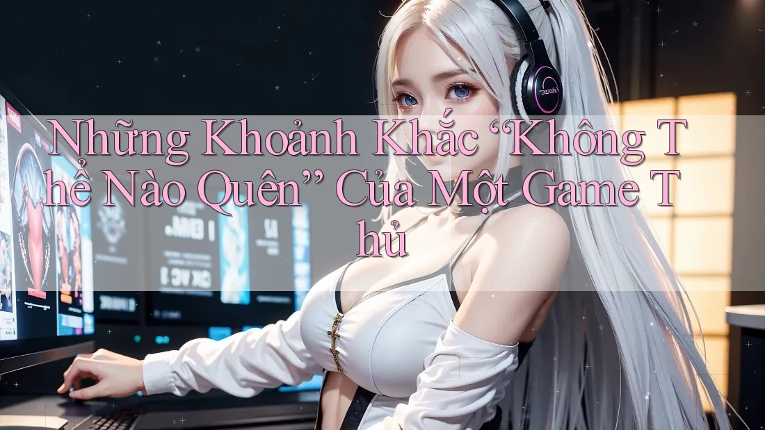 Những Khoảnh Khắc “Không Thể Nào Quên” Của Một Game Thủ Những Khoảnh Khắc “Không Thể Nào Quên” Của Một Game Thủ