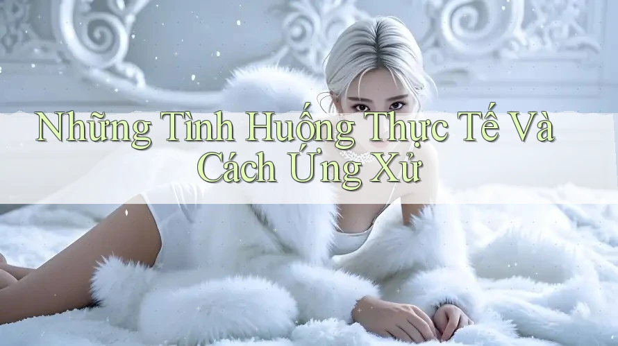 Những Tình Huống Thực Tế Và Cách Ứng Xử Những Tình Huống Thực Tế Và Cách Ứng Xử