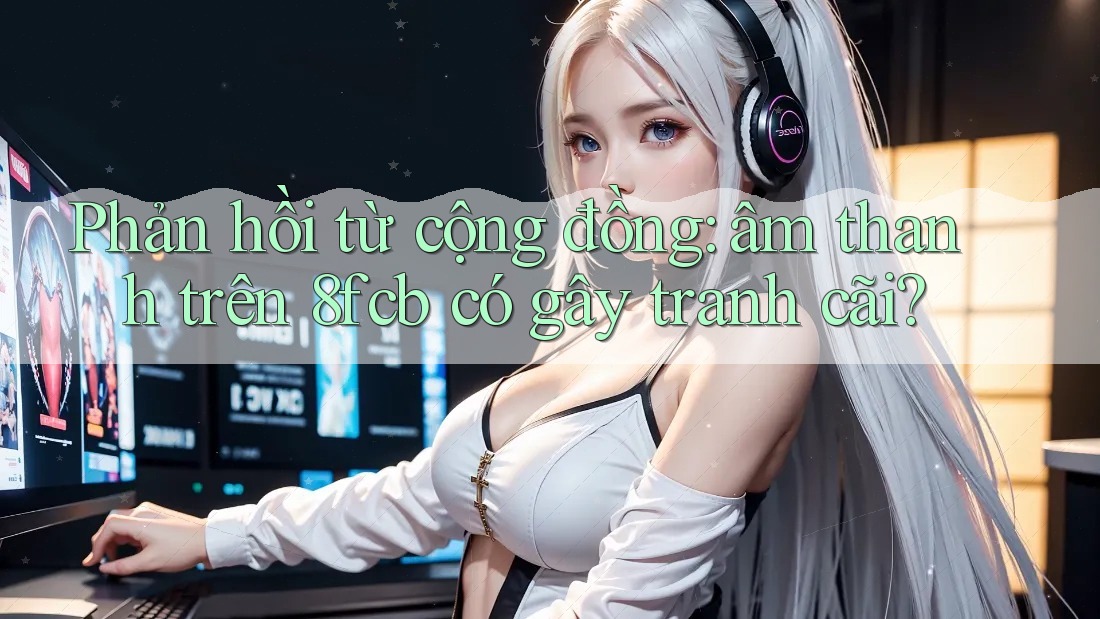 Phản hồi từ cộng đồng: âm thanh trên 8fcb có gây tranh cãi? Phản hồi từ cộng đồng: âm thanh trên 8fcb có gây tranh cãi?