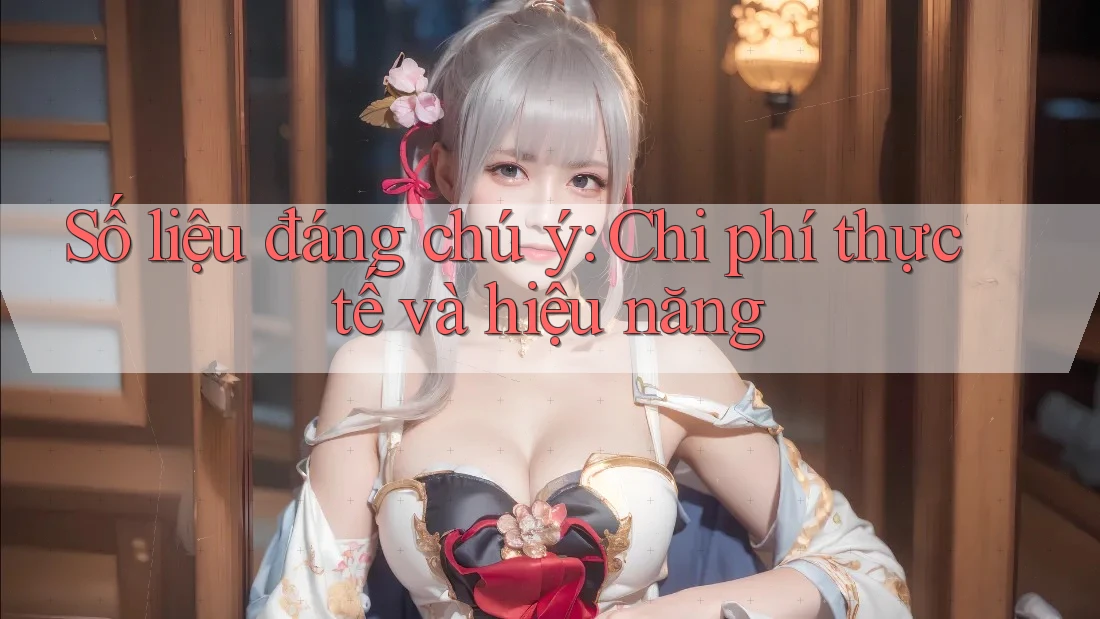 Số liệu đáng chú ý: Chi phí thực tế và hiệu năng Số liệu đáng chú ý: Chi phí thực tế và hiệu năng