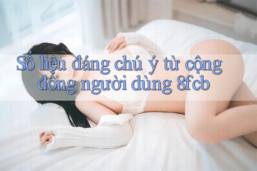 Số liệu đáng chú ý từ cộng đồng người dùng 8fcb