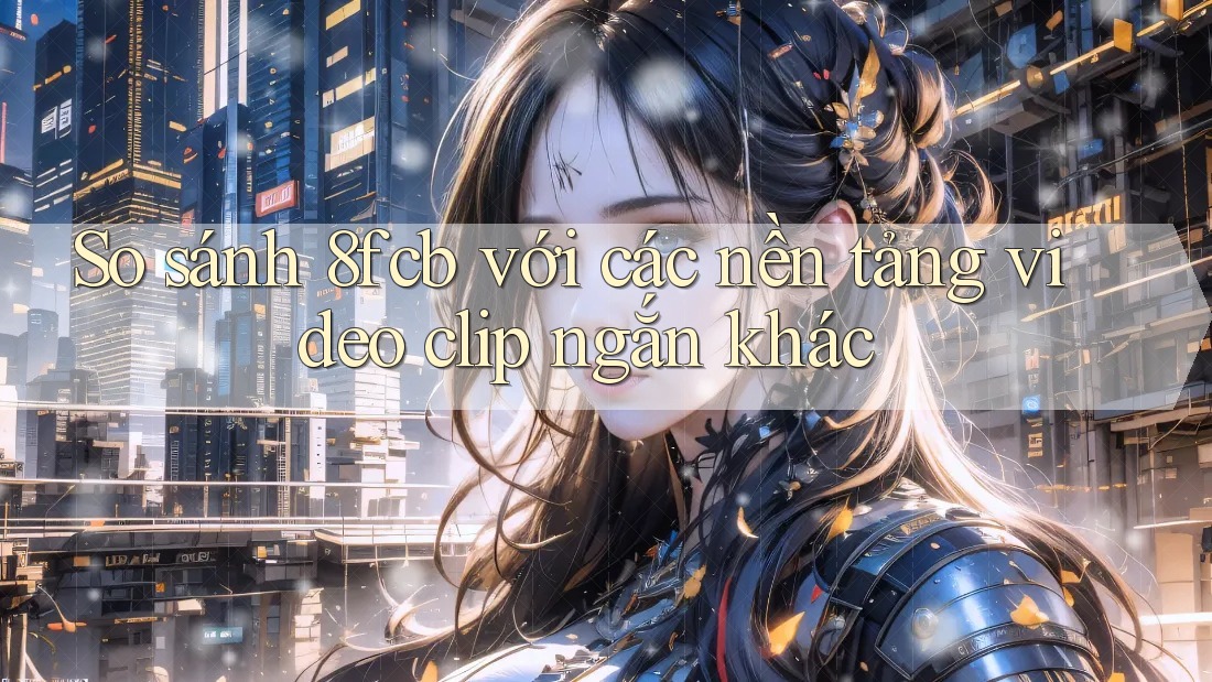 So sánh 8fcb với các nền tảng video clip ngắn khác So sánh 8fcb với các nền tảng video clip ngắn khác