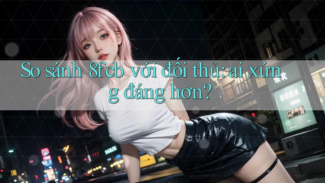 So sánh 8fcb với đối thủ: ai xứng đáng hơn? So sánh 8fcb với đối thủ: ai xứng đáng hơn?