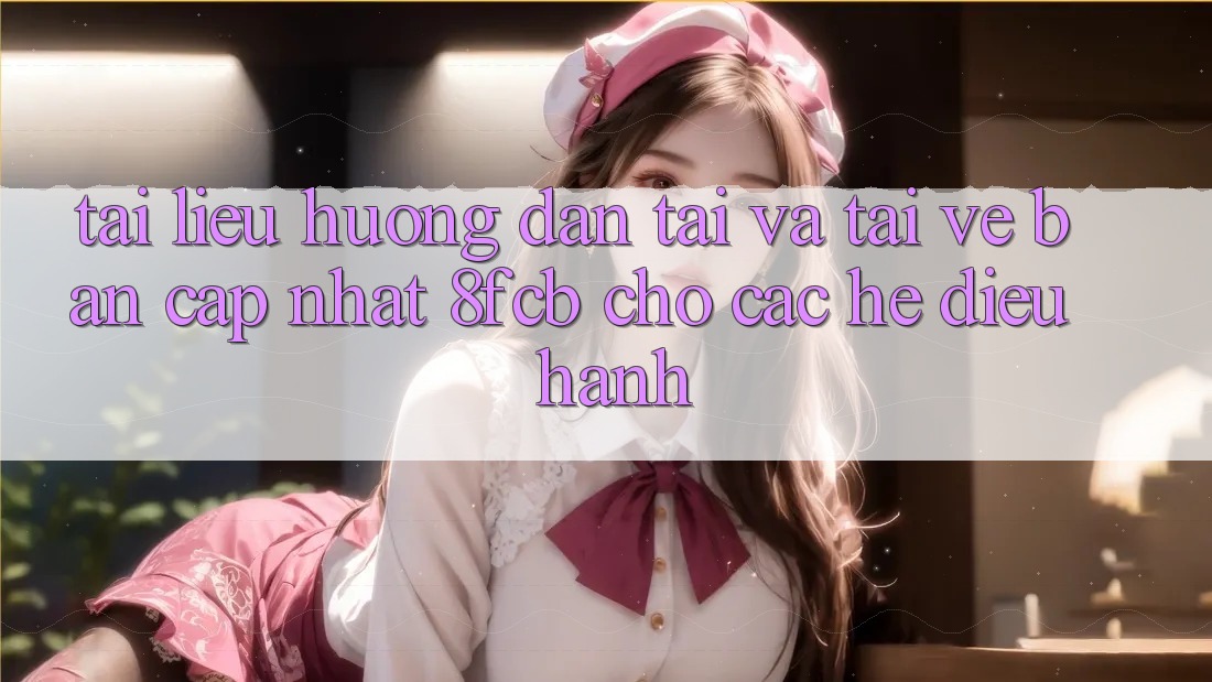 Tài liệu hướng dẫn Tải Và Tải về Bản Cập Nhật 8fcb Cho Các Hệ Điều Hành