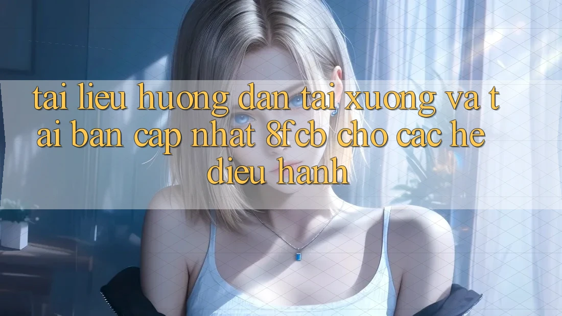Tài liệu hướng dẫn Tải xuống Và Tải Bản Cập Nhật 8fcb Cho Các Hệ Điều Hành Tài liệu hướng dẫn Tải xuống Và Tải Bản Cập Nhật 8fcb Cho Các Hệ Điều Hành