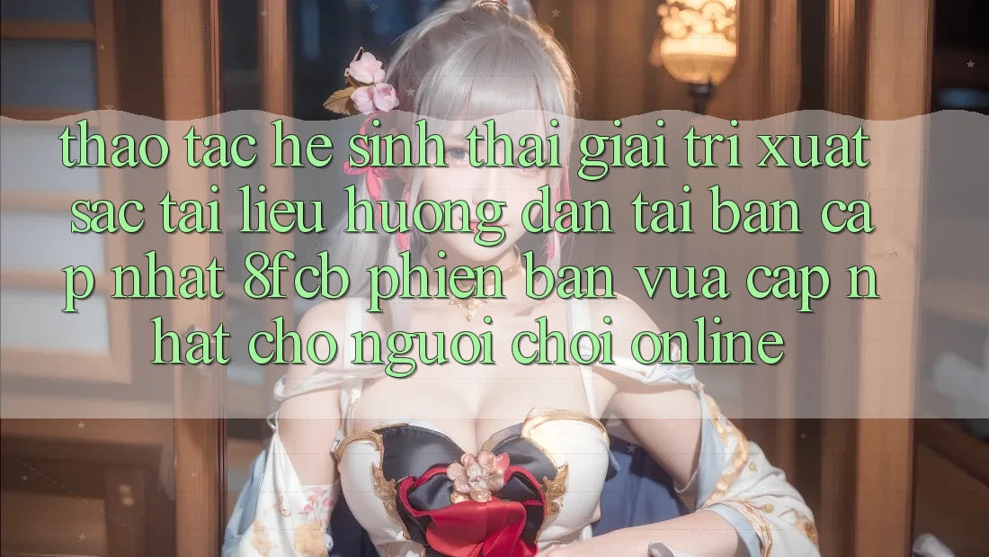 Thao tác Hệ Sinh Thái Giải Trí Xuất sắc: Tài liệu hướng dẫn Tải Bản Cập Nhật 8fcb Phiên bản vừa cập nhật Cho Người Chơi Online Thao tác Hệ Sinh Thái Giải Trí Xuất sắc: Tài liệu hướng dẫn Tải Bản Cập Nhật 8fcb Phiên bản vừa cập nhật Cho Người Chơi Online