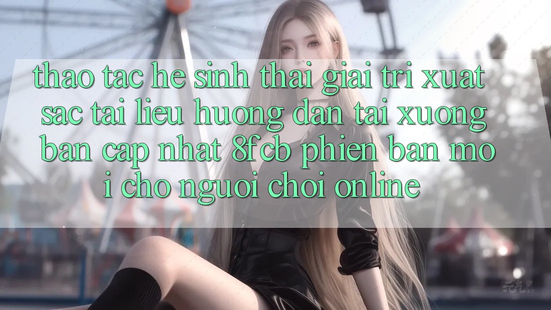 Thao tác Hệ Sinh Thái Giải Trí Xuất sắc: Tài liệu hướng dẫn Tải xuống Bản Cập Nhật 8fcb Phiên bản mới Cho Người Chơi Online Thao tác Hệ Sinh Thái Giải Trí Xuất sắc: Tài liệu hướng dẫn Tải xuống Bản Cập Nhật 8fcb Phiên bản mới Cho Người Chơi Online