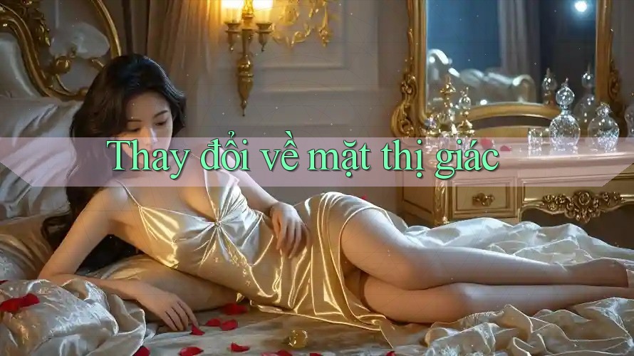 Thay đổi về mặt thị giác Thay đổi về mặt thị giác
