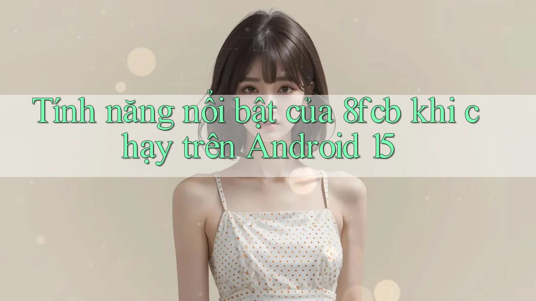 Tính năng nổi bật của 8fcb khi chạy trên Android 15 Tính năng nổi bật của 8fcb khi chạy trên Android 15