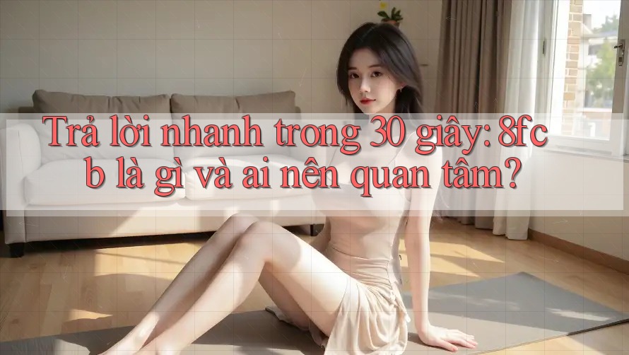 Trả lời nhanh trong 30 giây: 8fcb là gì và ai nên quan tâm? Trả lời nhanh trong 30 giây: 8fcb là gì và ai nên quan tâm?