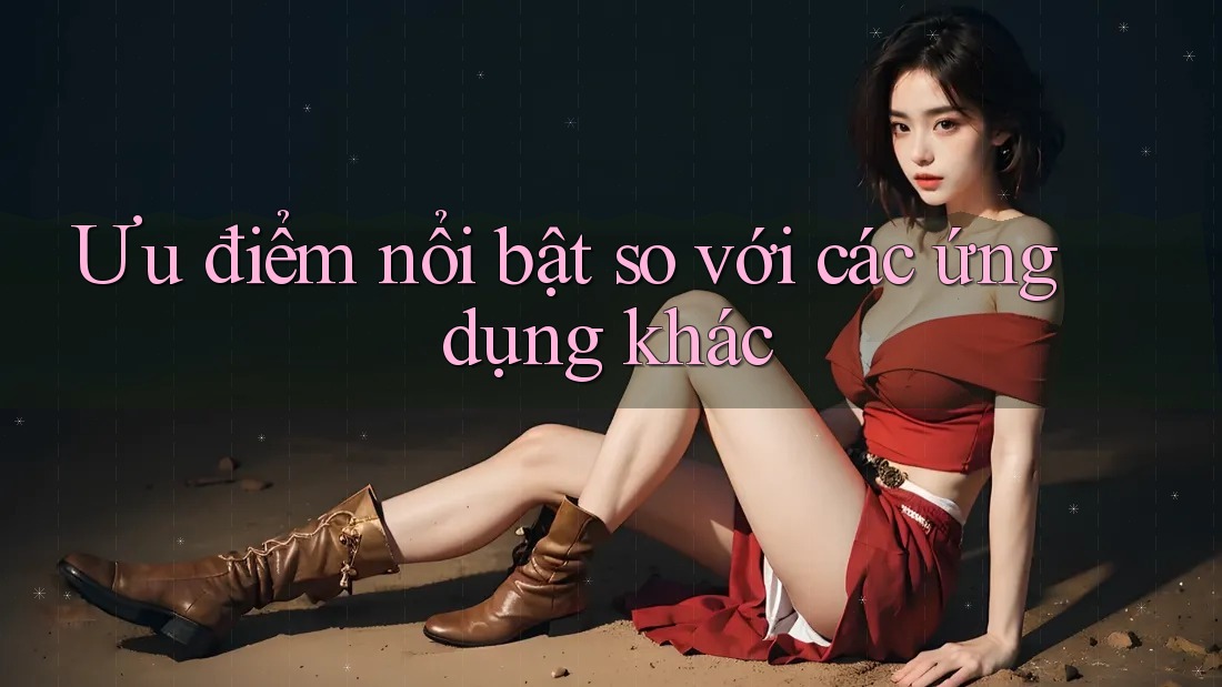 Ưu điểm nổi bật so với các ứng dụng khác Ưu điểm nổi bật so với các ứng dụng khác